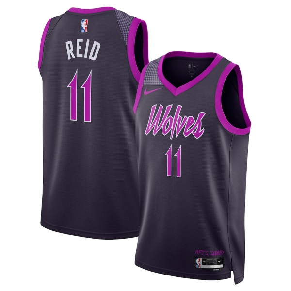 Minnesota Timberwolves Trikot Naz Reid Nike 2025-26 City Edition Schwarz Swingman - Herren Minnesota Timberwolves Trikot Naz Reid Nike 2025-26 City Edition Schwarz Swingman - Herren